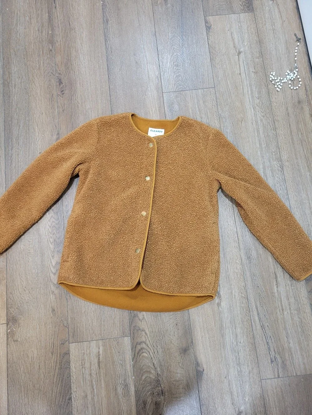 Old Navy Kids' Sherpa Jacket - Camel